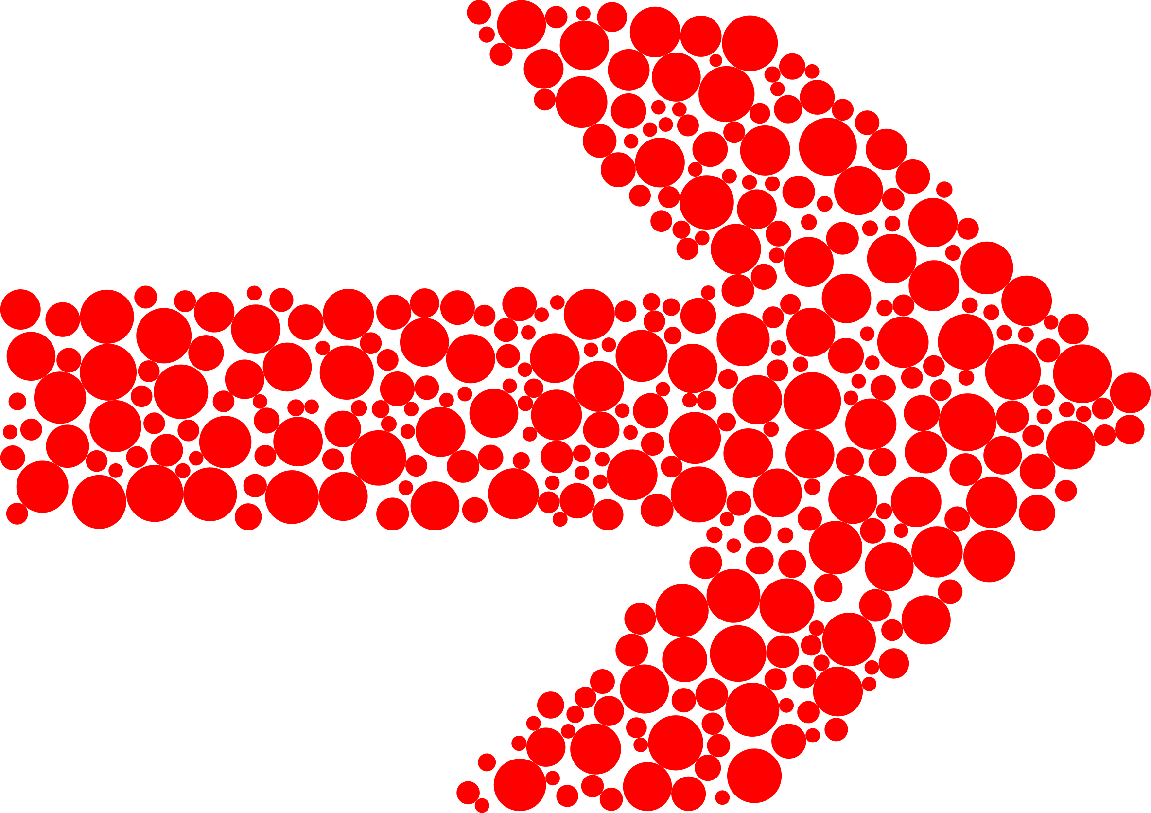 Red Circle Arrow Logo - Red Circles Arrow transparent PNG - StickPNG
