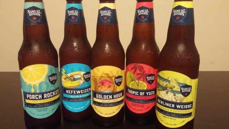 Samuel Adams Seasonal Beer Logo - Beer Review: Sam Adams Summer 2017 | Alcohol Professor