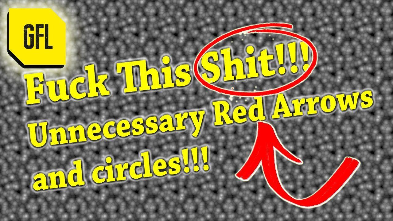 Red Circle Arrow Logo - Fuck This Shit!: Unnecessary Arrows and Circles In Video Thumbnails