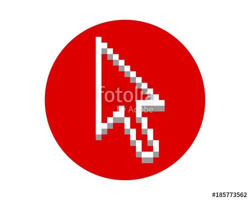 Red Circle Arrow Logo - red circle arrow cursor pointer mouse internet web network image ...