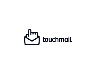 White Mail Logo - Logo Design: Mail