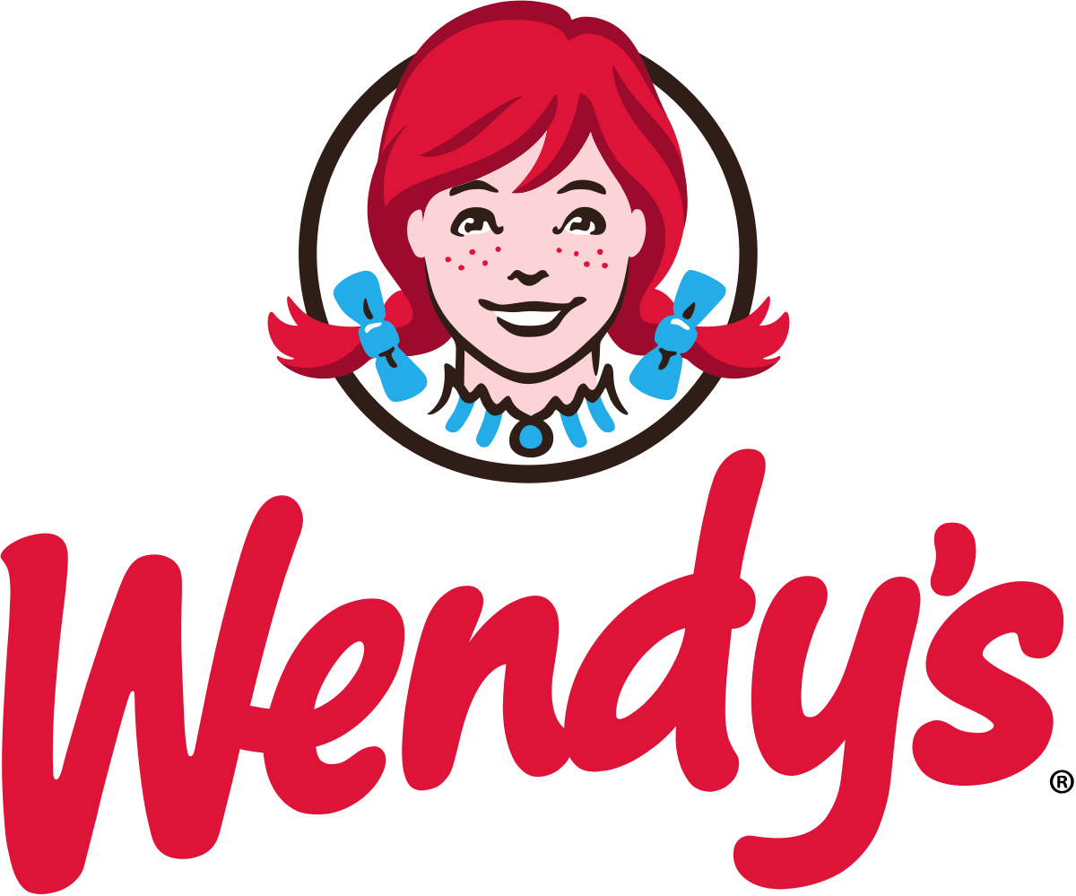 Black and White Chain Restaurant Logo - Wendy's