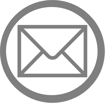White Mail Logo - Mail Symbol Grey Md. Free Image clip art