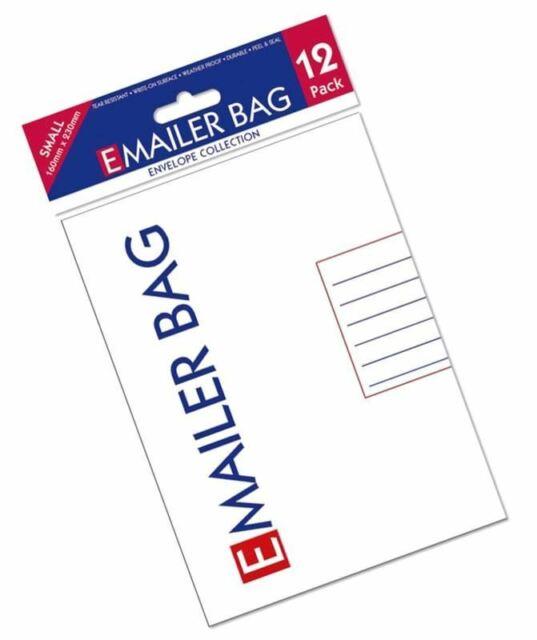 White Mail Logo - 12 E Mailer White Mail Postal Bags Small High Quality Polybag 160 X ...