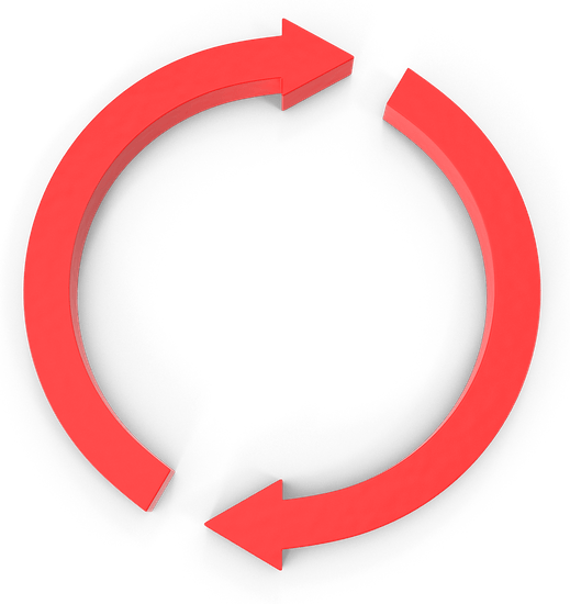 Red Circle Arrow Logo - Free & Premium Stock Photos - Canva