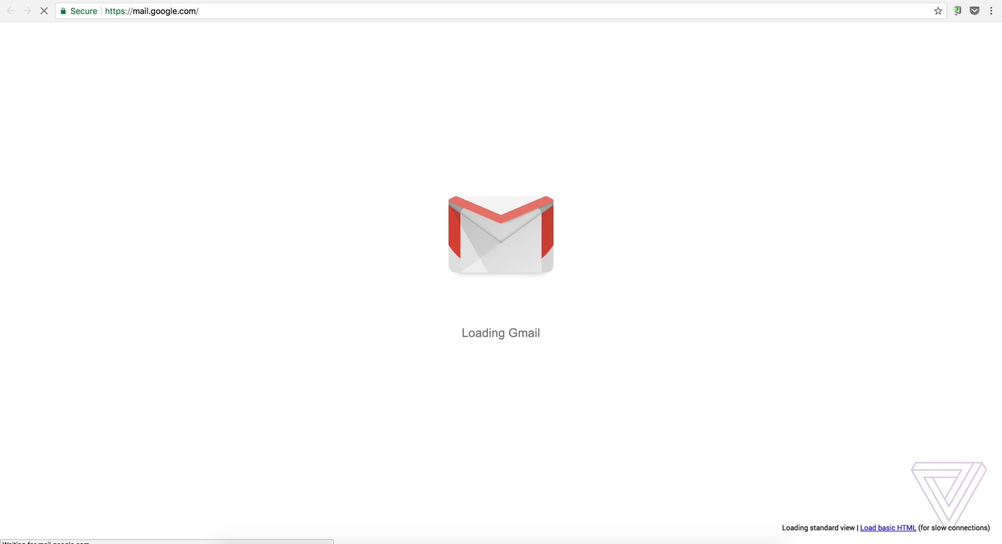 Black and White Mail Logo - This is the new Gmail design - The Verge