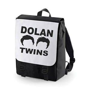 White Mail Logo - DOLAN TWINS BACK PACK BAG BAGBASE YOUTUBER LOGO GAMER GREAT FOR