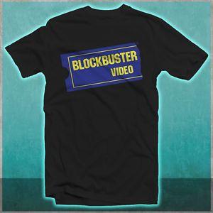 Black Blockbuster Logo - Blockbuster Video Logo 80's 90s Kid Memories Movie Rental Black T ...
