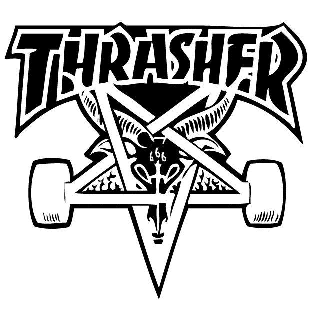 Thrasher Goat Logo - thrasher skate goat. Couldnt find a large enough version of