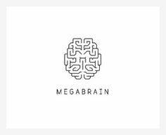 Brain Logo - 90 Best brain logo images | Brain logo, Logo ideas, Brand design