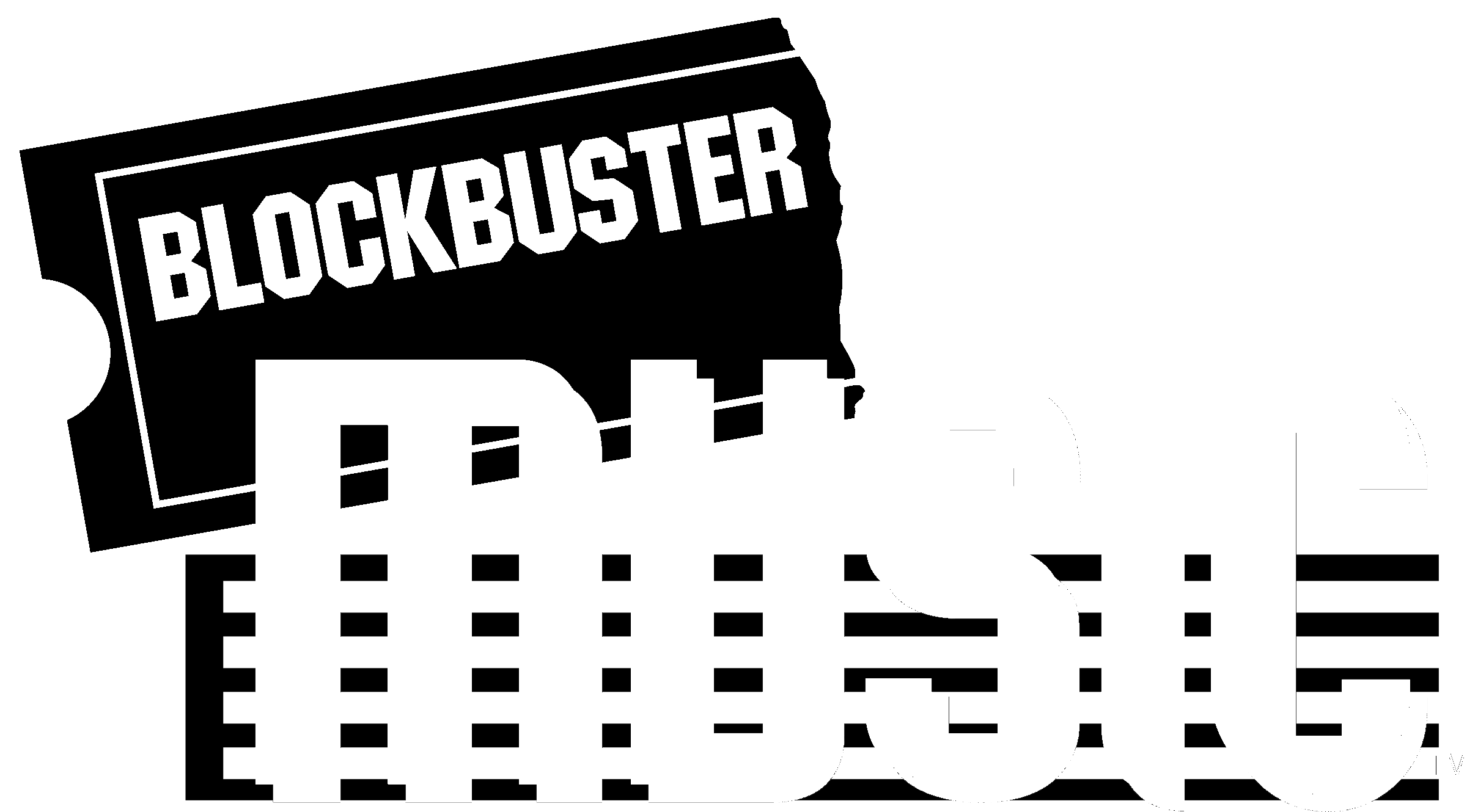 Black Blockbuster Logo - Blockbuster Music Logo PNG Transparent & SVG Vector - Freebie Supply