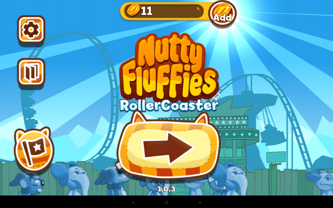 Google Funny Childish Logo - Nutty Fluffies Rollercoaster Review: Funny Childish Game With