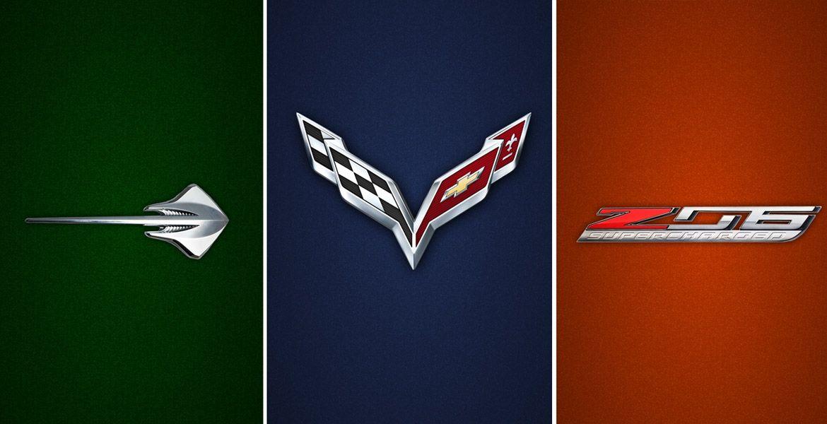 New Corvette Logo - Corvette Logo Wallpaper Generator for Mobile Devices | Solidly Stated