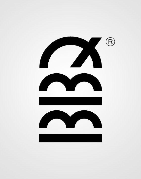 Black and White Chain Restaurant Logo - Logotype created by Designers United for Thessaloniki and Athens