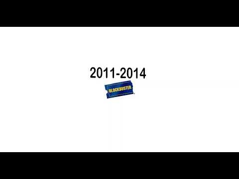 Black Blockbuster Logo - Blockbuster logo history