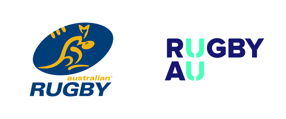 Australia Rugby Logo - Brand New: New Logo and Identity for Rugby AU by Digilante