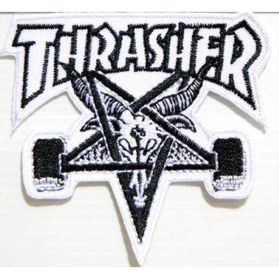 Thrasher Goat Logo - Amazon.com: THRASHER SKATEBOARD Skate Goat Logo Sew Embroidered Iron ...