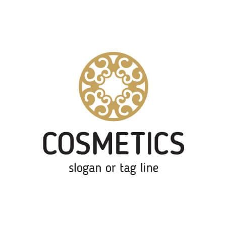 Cosmetic Logo - Free vector Cosmetics Logo Template. Ready to print.