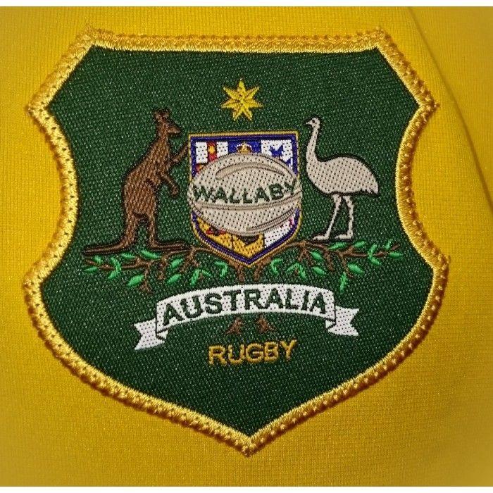 Australia Rugby Logo - Asics Australia Wallabies Home Replica Jersey | Rugby Plus