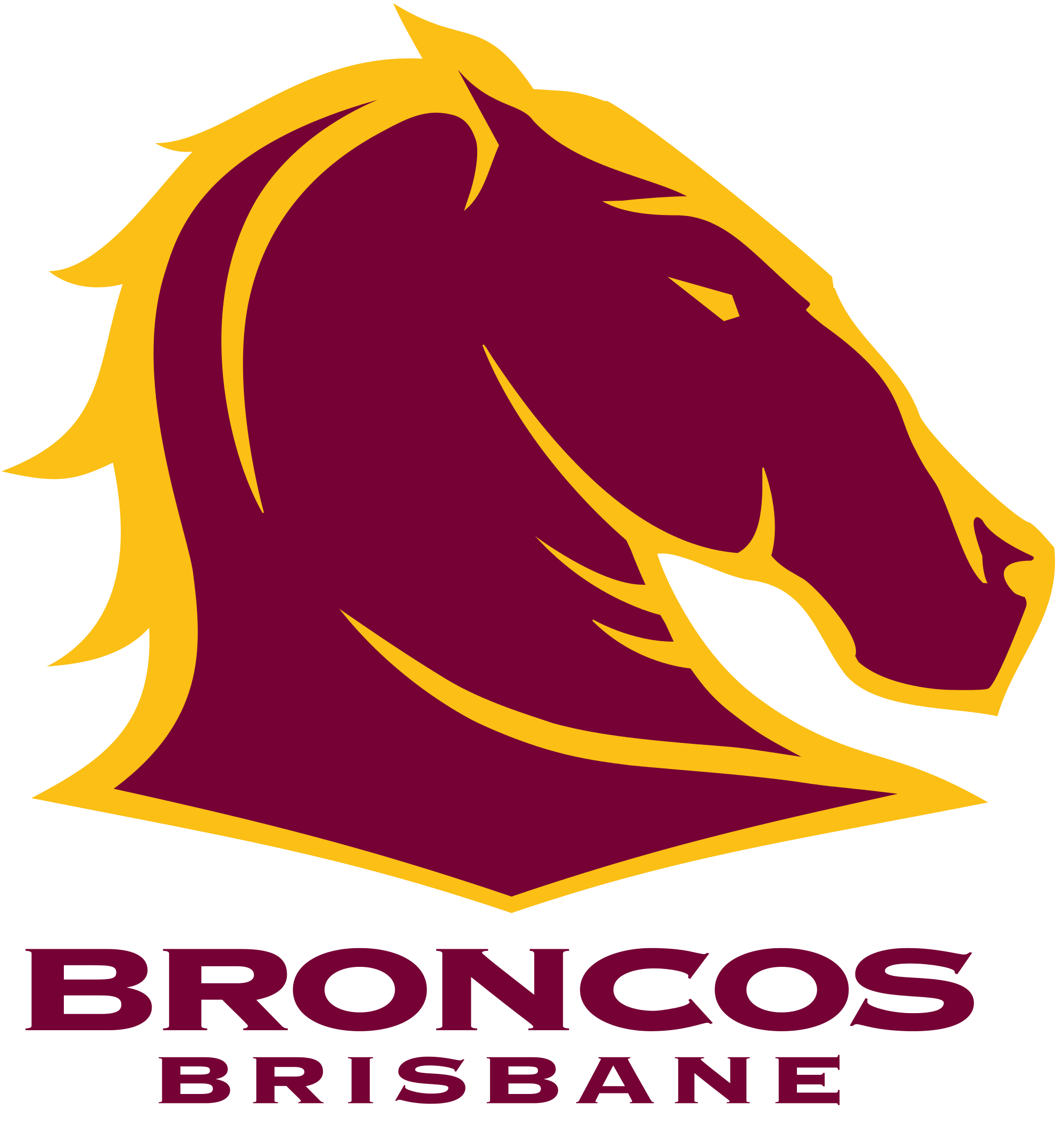 Australian Rugby Logo - Brisbane Broncos (National Rugby League of Australia) | Sports Logos ...