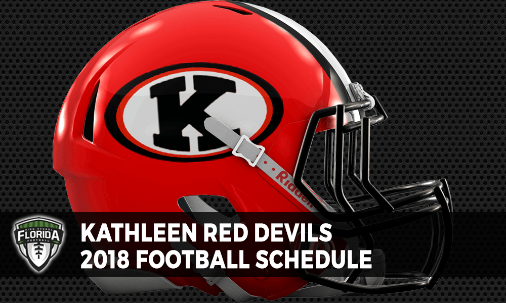 Kathleen Red Devils Football Logo - Kathleen Red Devils 2018 football schedule. Florida HS Football