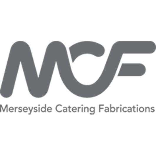 MCF Logo - Merseyside Catering Fabrications. Bespoke Stainless Steel Fabrication