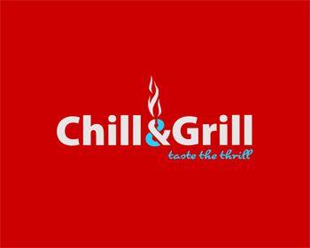 Chill and Grill Logo - Logo design entry number 76 by aqif | Chill & Grill (Or Chill and ...