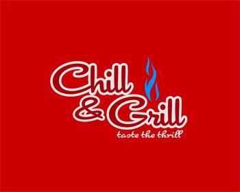 Chill and Grill Logo - Logo design entry number 200 by aqif | Chill & Grill (Or Chill and ...