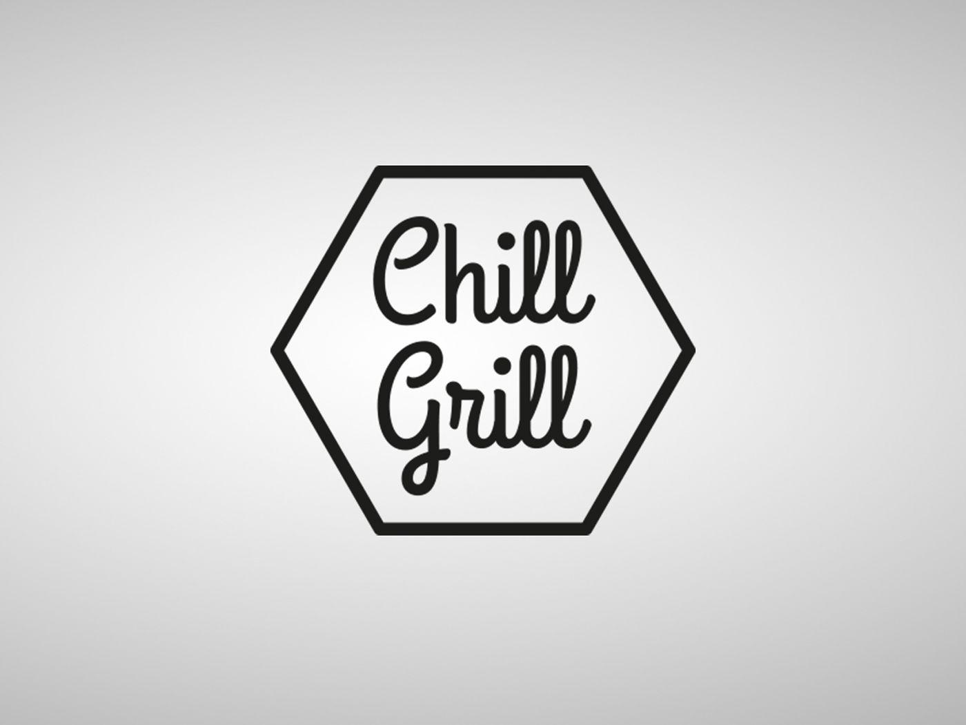 Chill and Grill Logo - Chill Grill - logo & prints on Behance