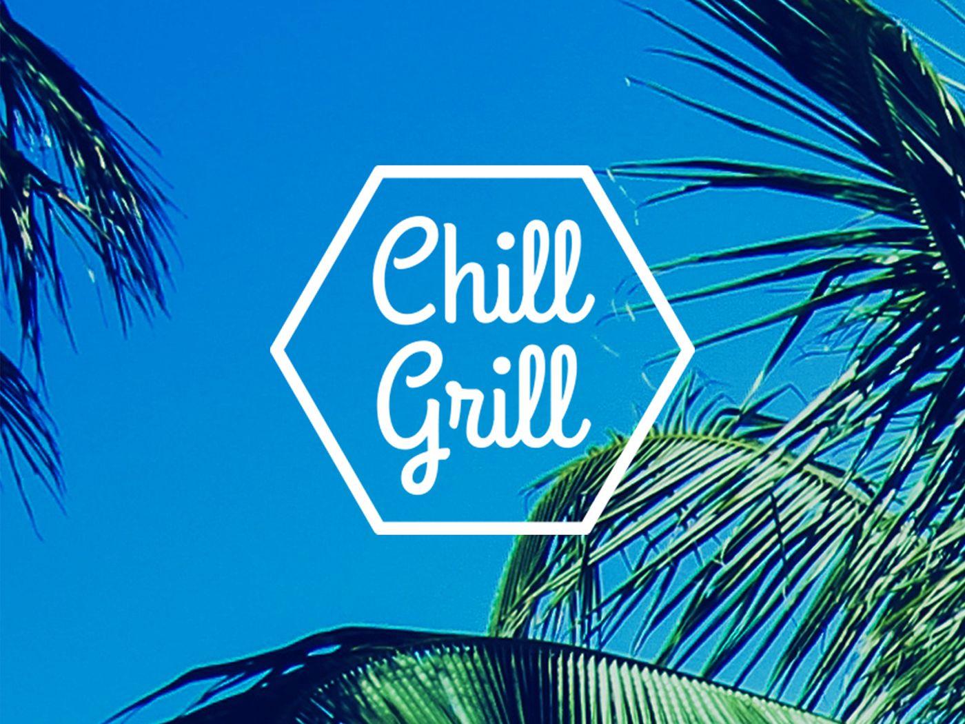 Chill and Grill Logo - Chill Grill - logo & prints on Behance