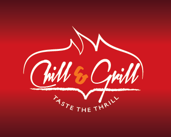 Chill and Grill Logo - Logo design entry number 71 by mokagrafica | Chill & Grill (Or Chill ...