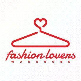 Apparel Retailer Logo - Fashion Lovers Wardrobe logo #fashion #hanger #clothing #clothes ...