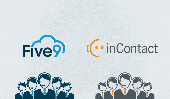 Incontact Logo - Five9 vs inContact