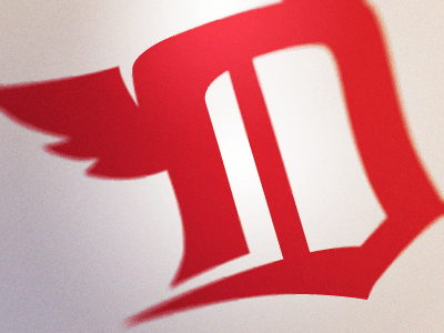 Detroit Red Wings D-Logo Logo - Detroit Red Wings D Logo by Bob Schultz | Dribbble | Dribbble