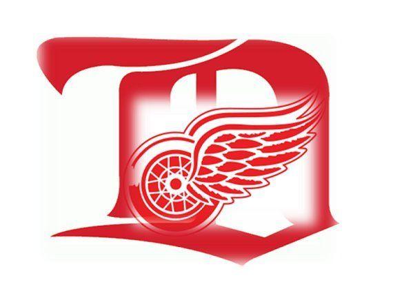 Detroit Red Wings D-Logo Logo - Detroit Hockey, I really love the old English D. | Hockey | Detroit ...