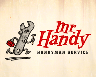 Handy Logo - Logopond, Brand & Identity Inspiration (Mr. Handy)
