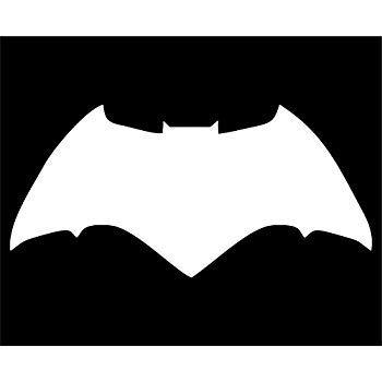Ben Affleck Batman Logo - Amazon.com: Batman Decal / Sticker - White 4