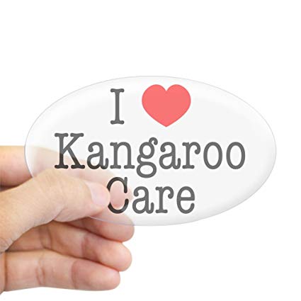 Kangaroo Care Logo - Amazon.com: CafePress I Love Kangaroo Care Sticker (Oval) Oval ...