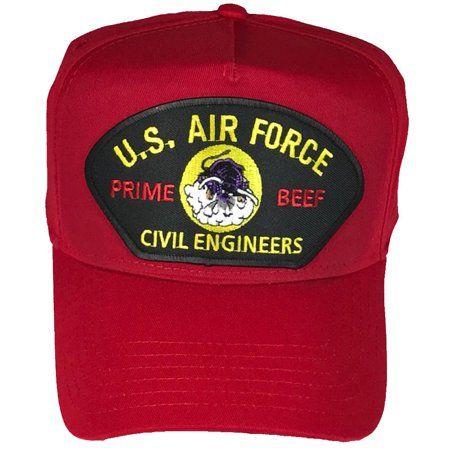 USAF Red Horse Logo - USAF AIR FORCE PRIME BEEF VETERAN HAT CHARGING CHARLIE RED HORSE ...