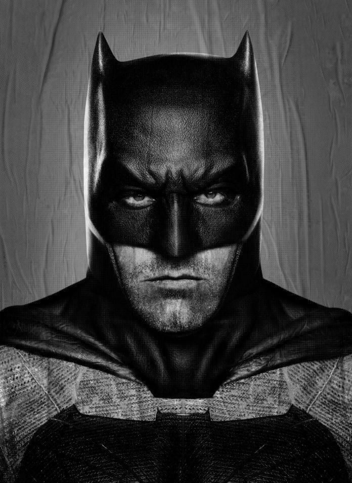Ben Affleck Batman Logo - Ben Affleck Batman poster released without that awful Superman logo ...
