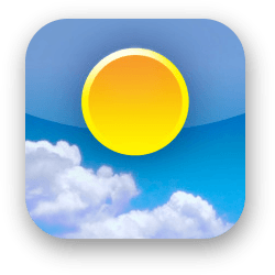 iPhone Weather Logo - Review: Hong Kong Weather on iPhone
