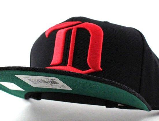 Detroit Red Wings D-Logo Logo - Detroit Red Wings Mitchell and Ness D logo Snapback Hats Black