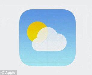 iPhone Weather Logo - Do you think Yahoo got an early peak at iOS 7? | MacRumors Forums