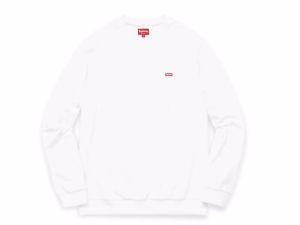 Small Supreme Box Logo - 2016 Fall/WInter Supreme Small Box logo Pique Sweater white | eBay