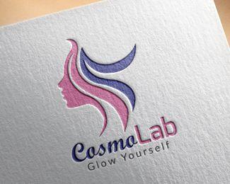 Cosmetic Logo - CosmoLab- Ladies & Cosmetic Logo Designed
