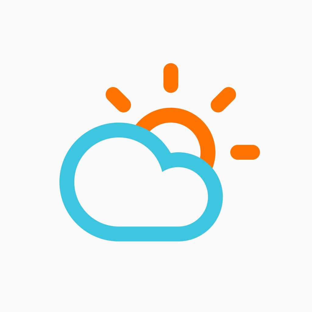 iPhone Weather Logo - Get gorgeous weather forecasts on-the-go with Atmos