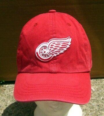 Detroit Red Wings D-Logo Logo - DETROIT RED WINGS winged wheel cap NHL snapback hockey hat Logo 7 ...