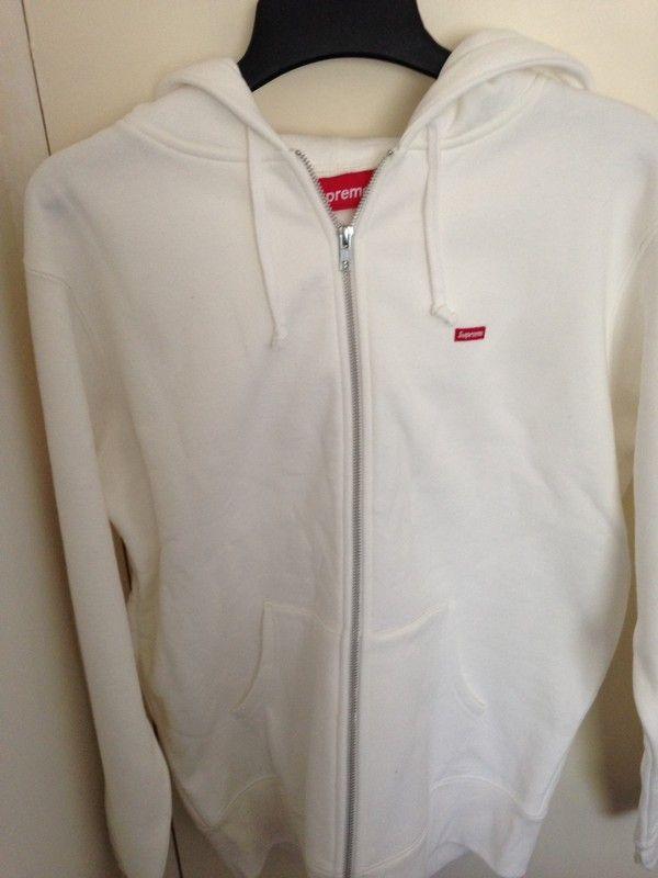 Small Supreme Box Logo - Supreme small white box logo hoodie