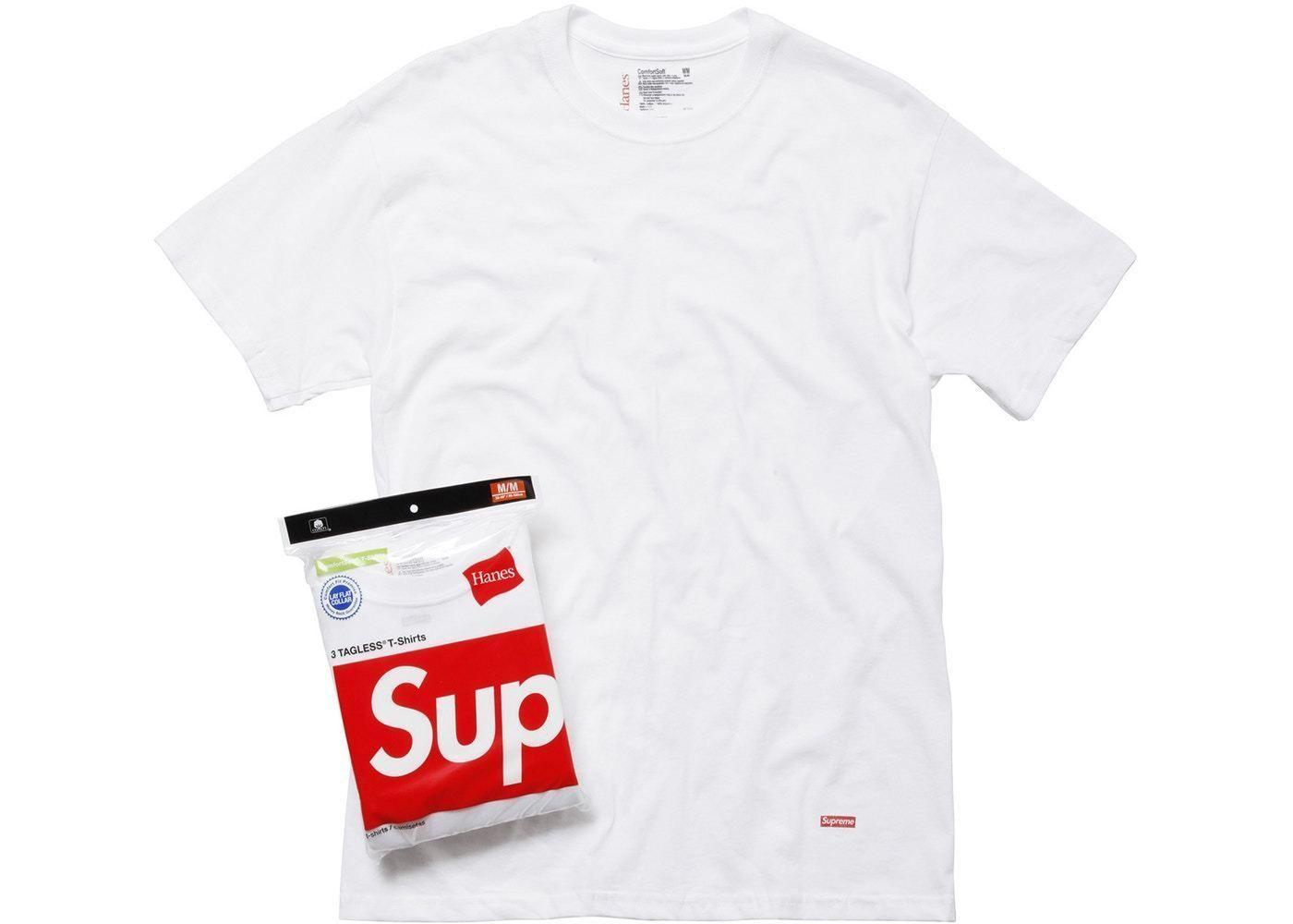 Small Supreme Box Logo - 100% Authentic Supreme Hanes Tagless Small Box Logo Tee Shirt 1 T