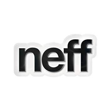 Black and White Neff Logo - Neff Logo Stomp Pad Black, One Size: Amazon.co.uk: Sports & Outdoors